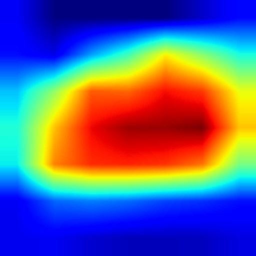 Grad-CAM heatmap